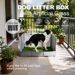HQ4US 4LEGS pasto artificial, textura suave para la higiene diaria.
