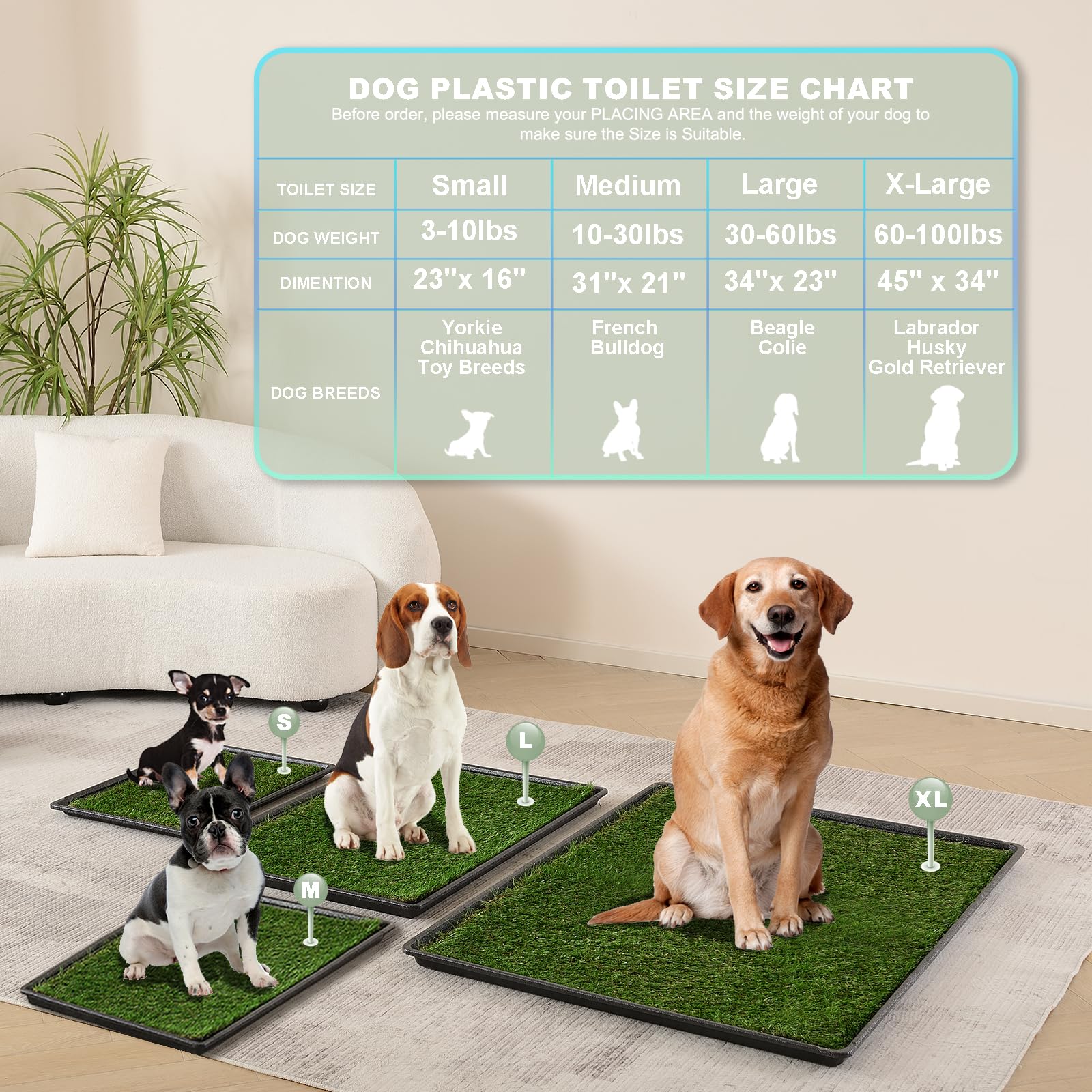 HQ4US 4LEGS: ideal para balcones e interiores con diseño realista.