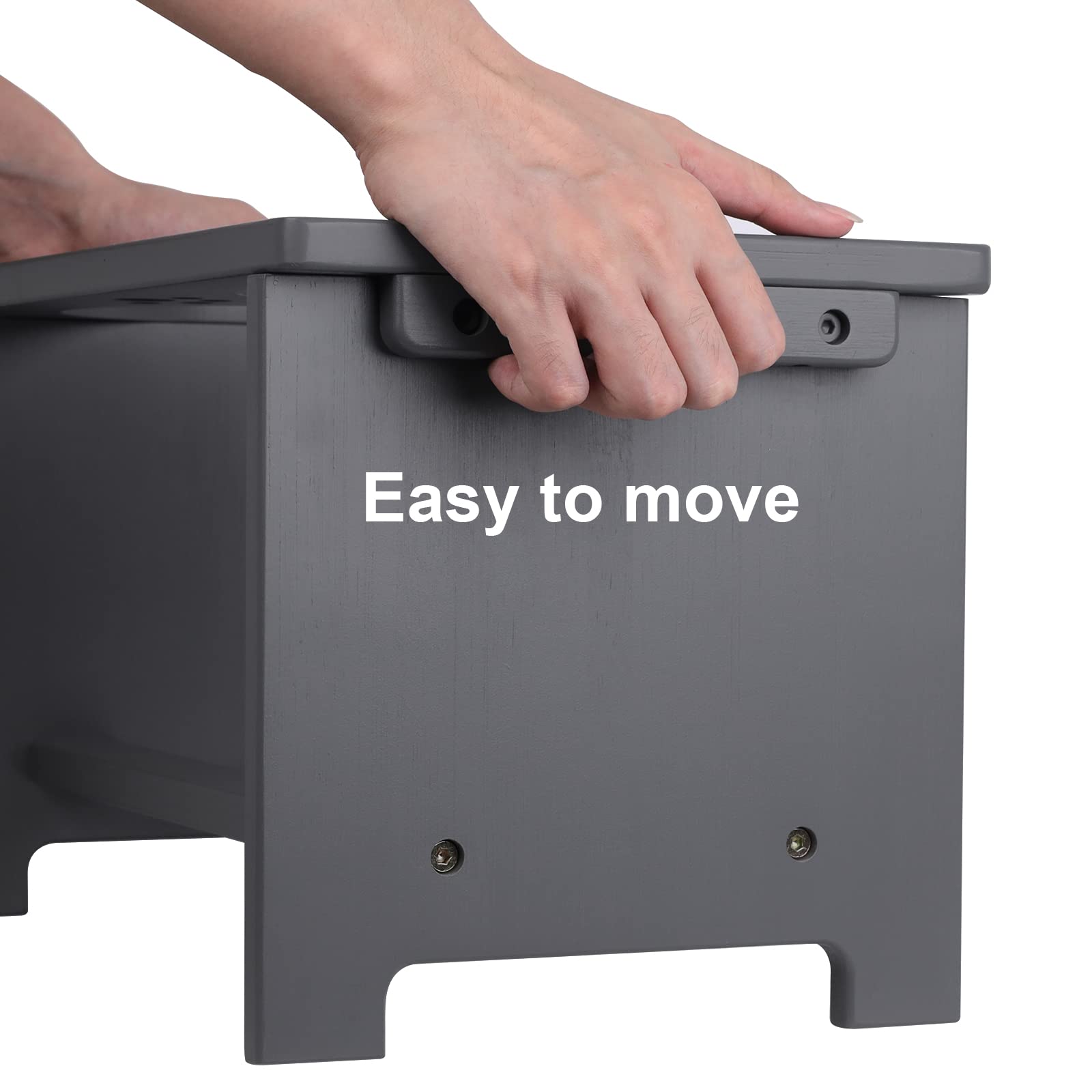 HTB base de bambú resistente añade durabilidad y estilo al comedero.
