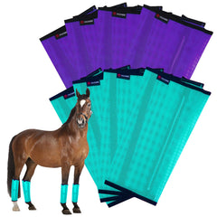 HUAME botas para caballo con protección contra insectos en las piernas, ideales para pastoreo.