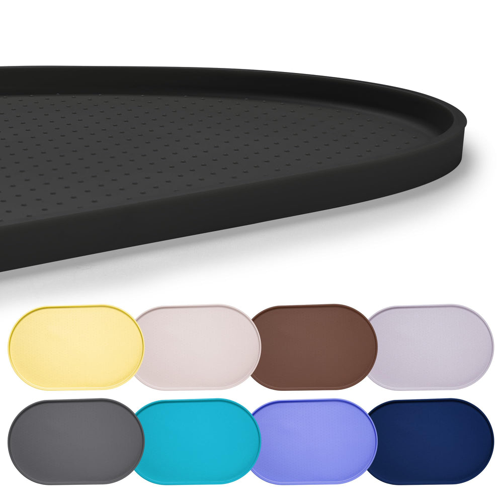 Hubulk mat-alimento de silicona 100% impermeable protege el suelo.