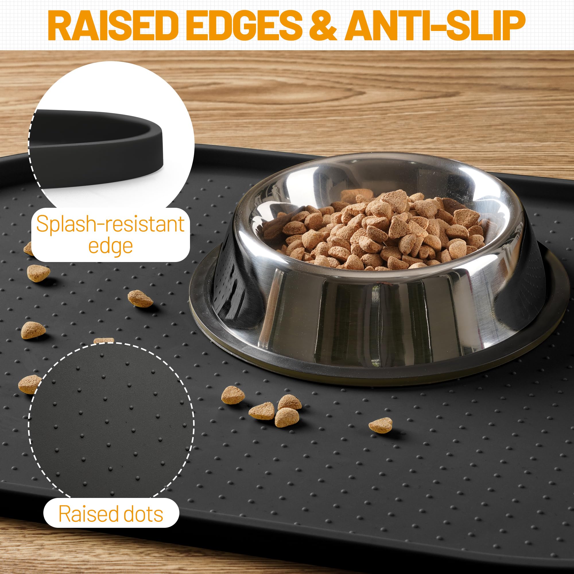 Hubulk silicona grado alimenticio libre de BPA para perros y gatos.