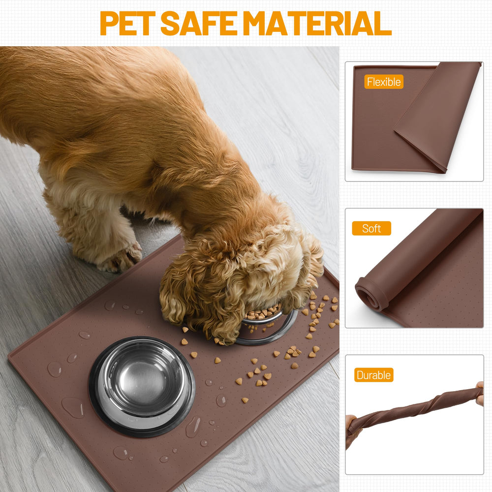 Hubulk Tapis durable etanche en silicone alimentaire sécurité et longévité.