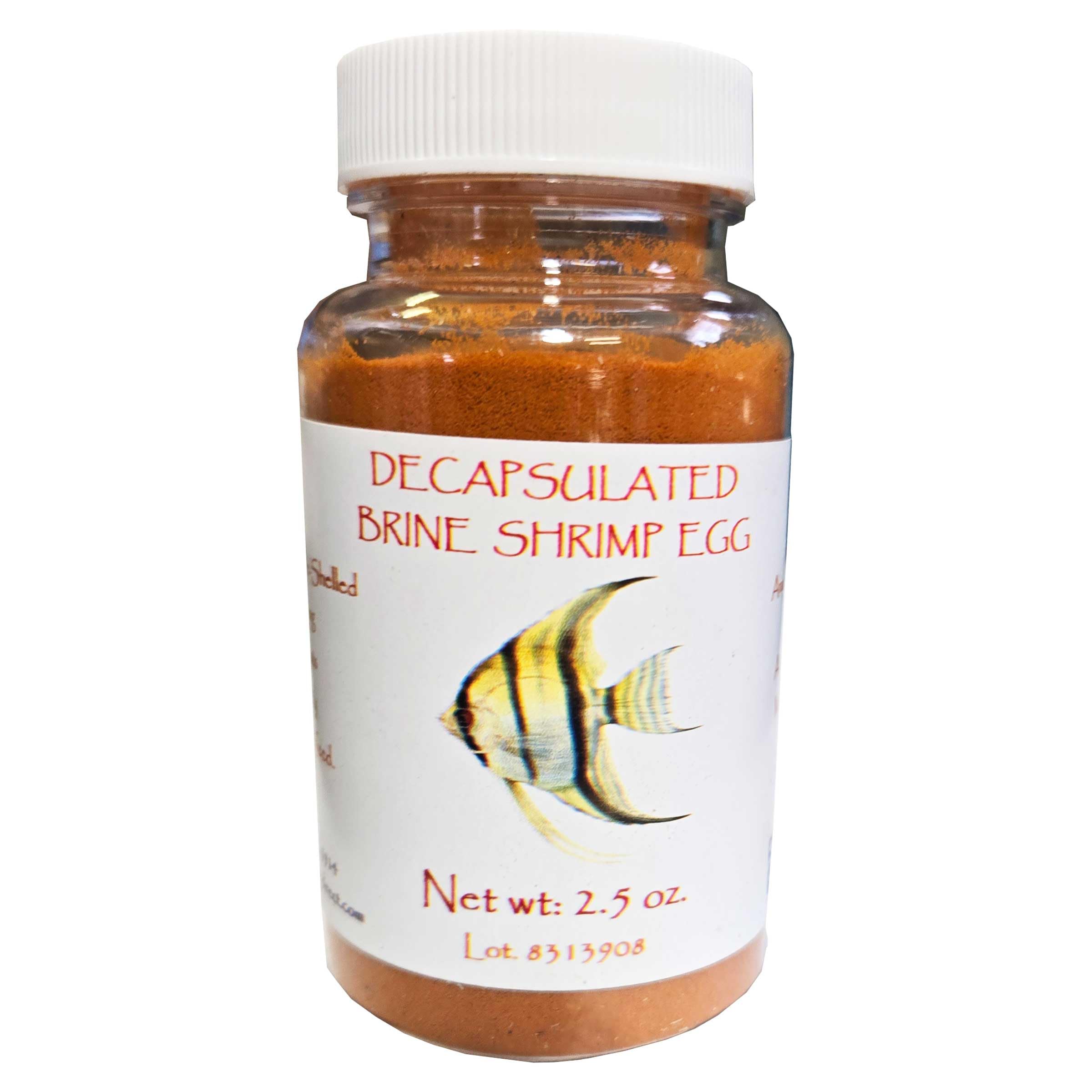 Brine Shrimp Direct: huevos decapsulados en frasco-2-5oz, listos para alimentar crías.