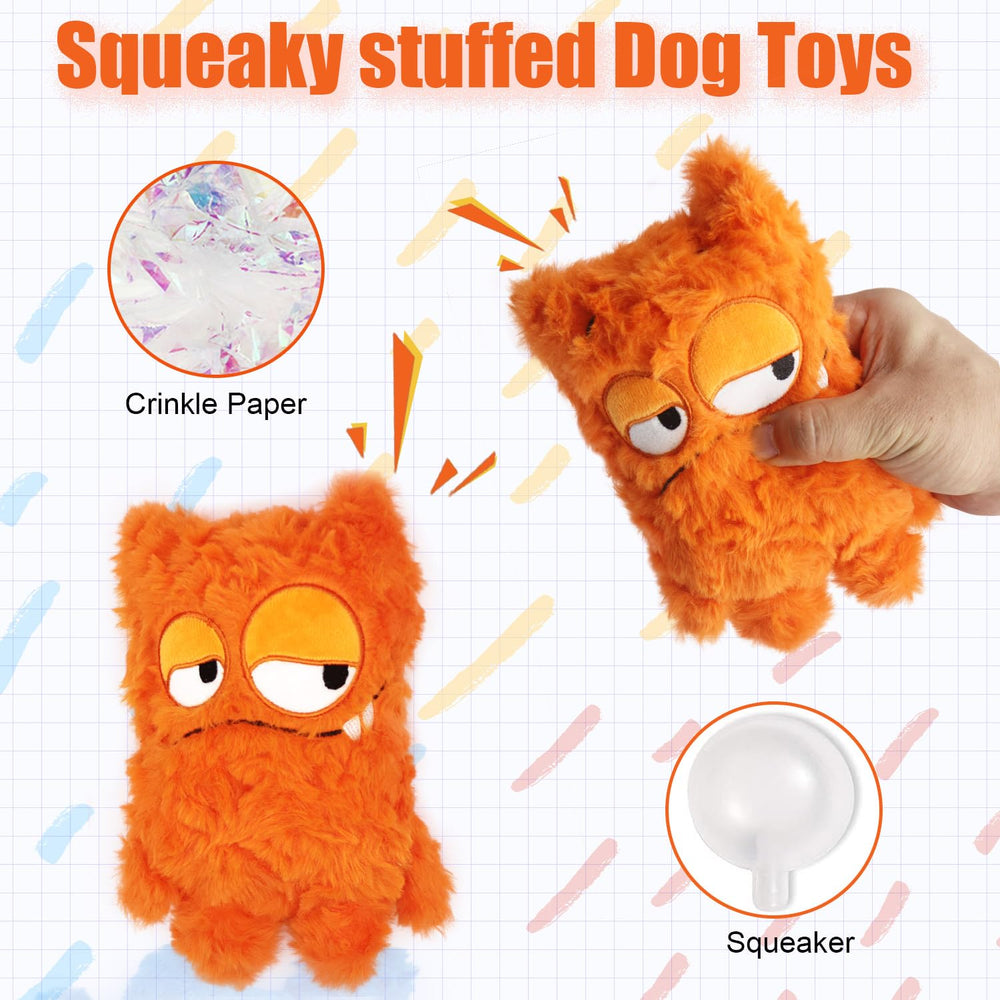 Juguete HUGEME de peluche con costuras detalladas para mayor durabilidad.
