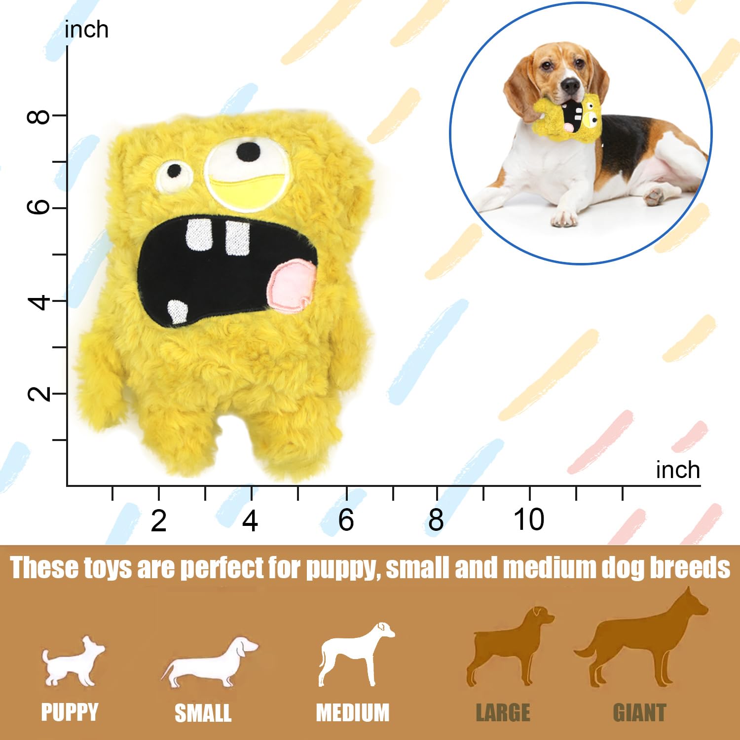 HUGEME apto para perros pequeños, medianos y grandes