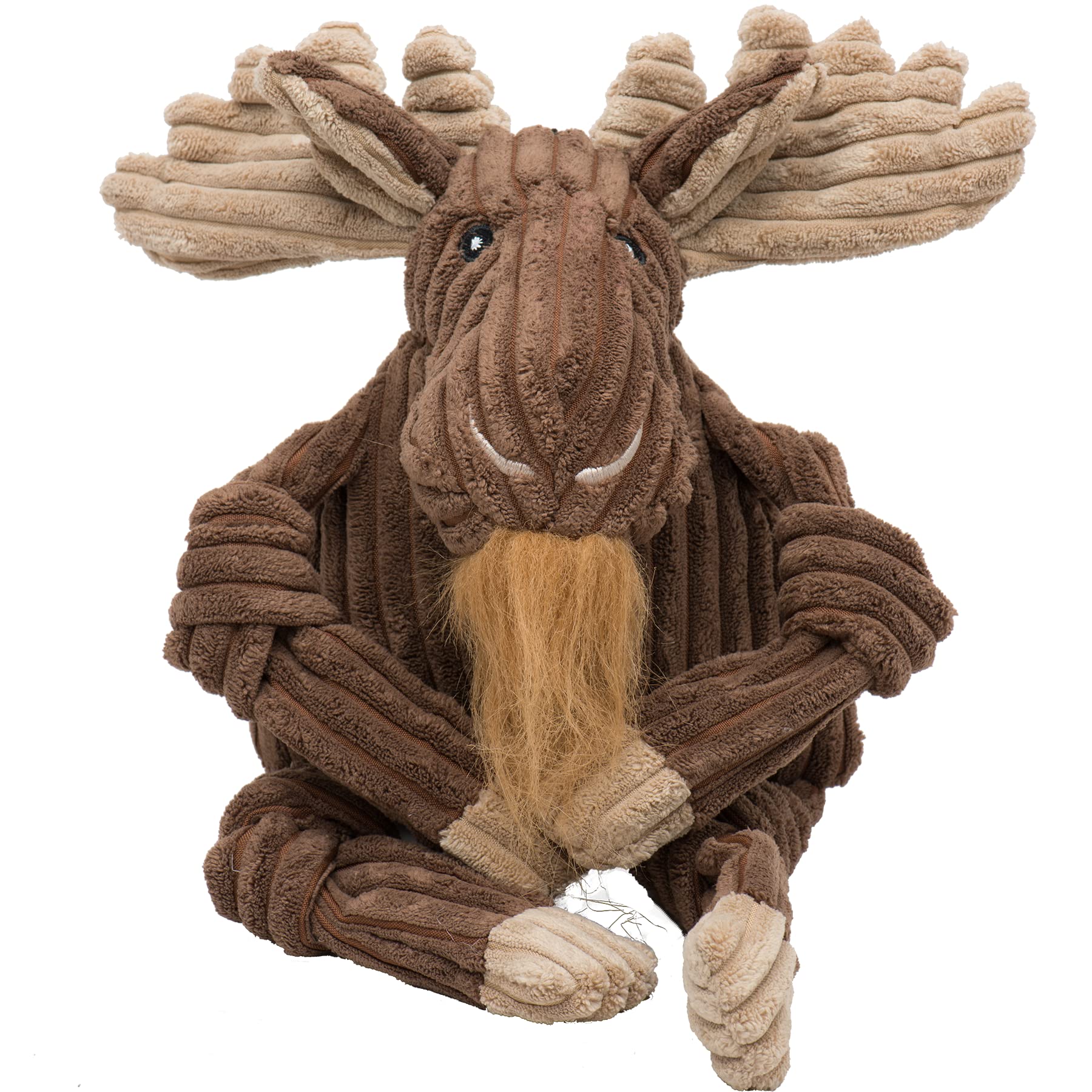 Peluche Manny Moose Knottie de HuggleHounds para juego diario