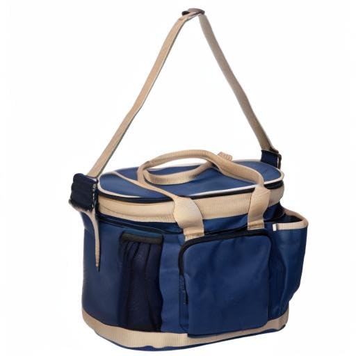 Color azul marino de la bolsa Huntley Equestrian