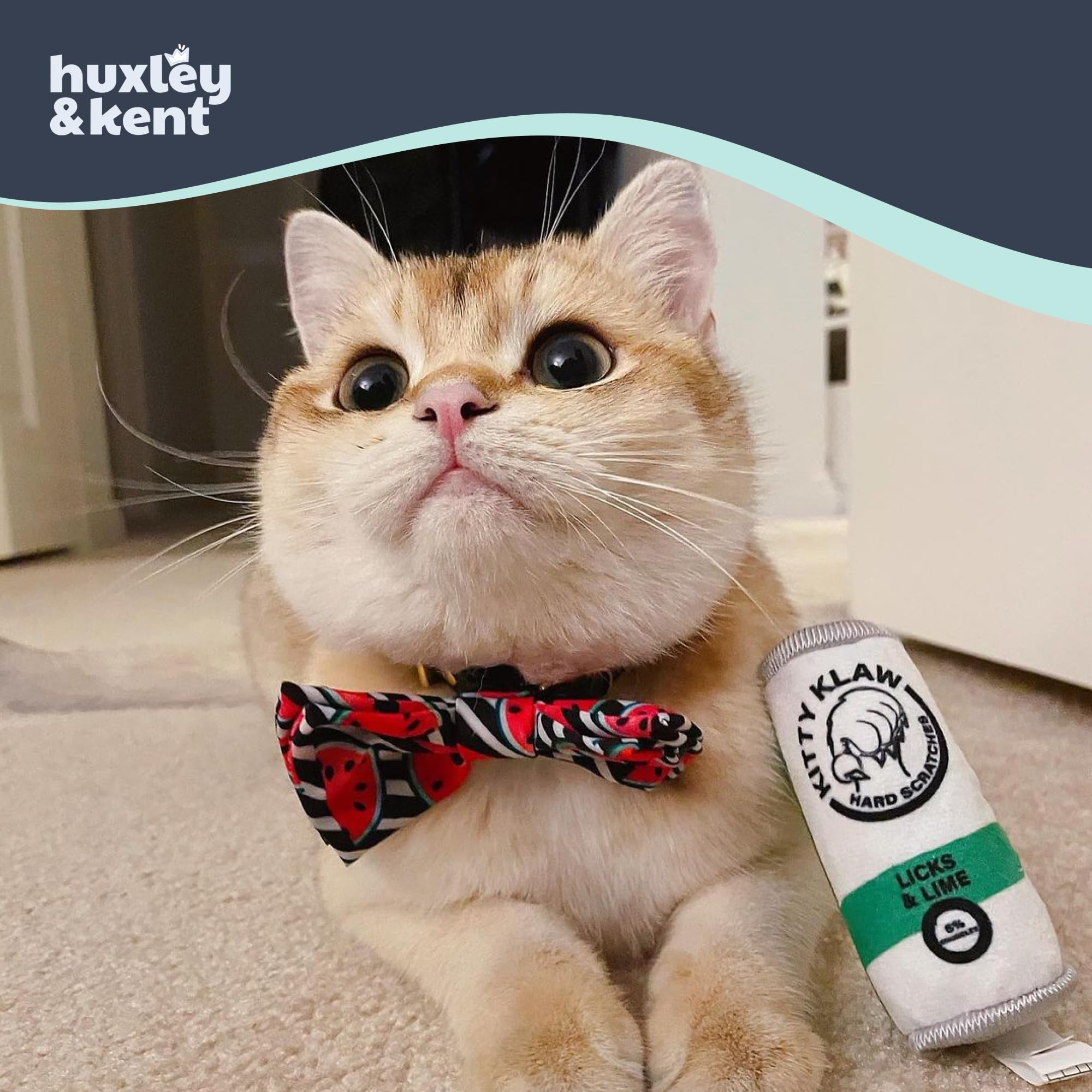 Juguete interactivo gato Huxley & Kent con Hierba Gatera