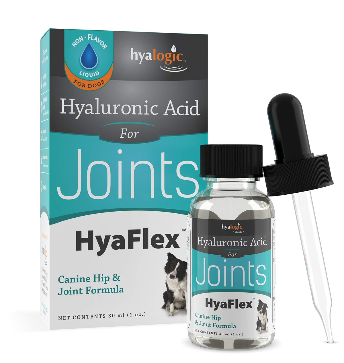 Hyalogic HyaFlex frasco de 30 ml para movilidad articular.