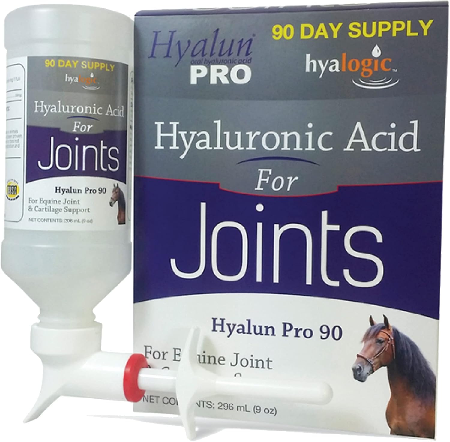 Hyalogic Hyalun Pro caballos botella: apoyo a articulaciones y lubricación suave