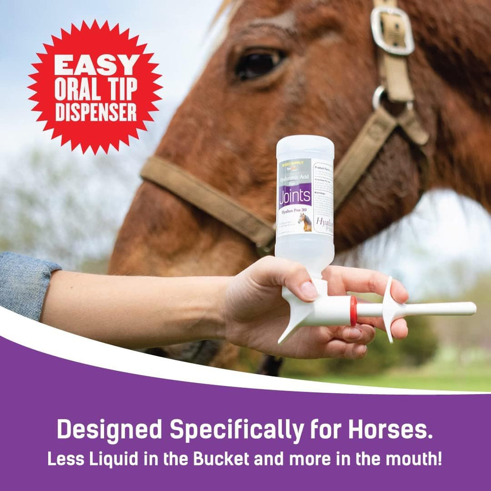 Hyalogic Hyalun Pro presentación 9 oz: formato cómodo para caballos