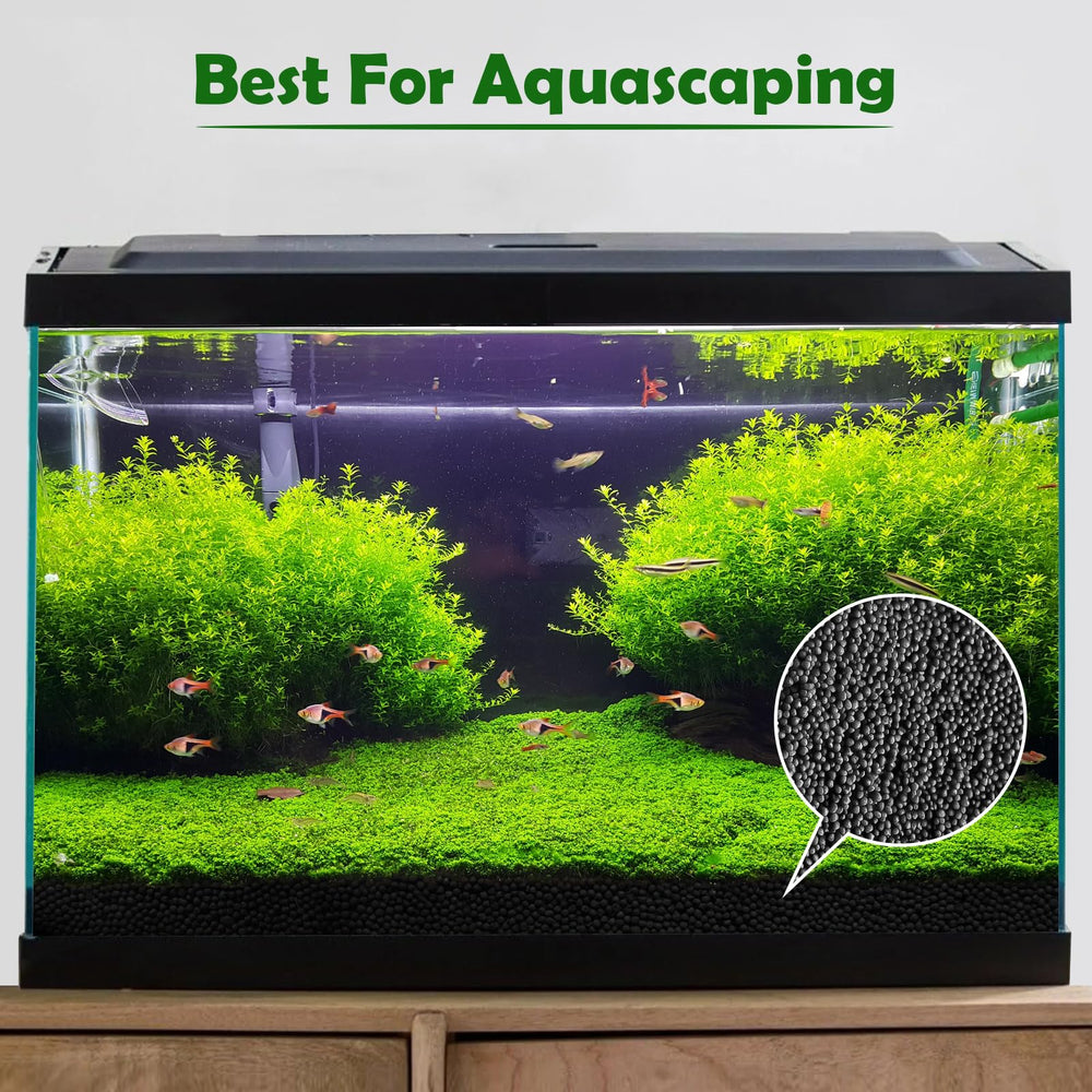 Hygger CO2 sustrato para paisaje de acuario, plantas sanas y camarones.