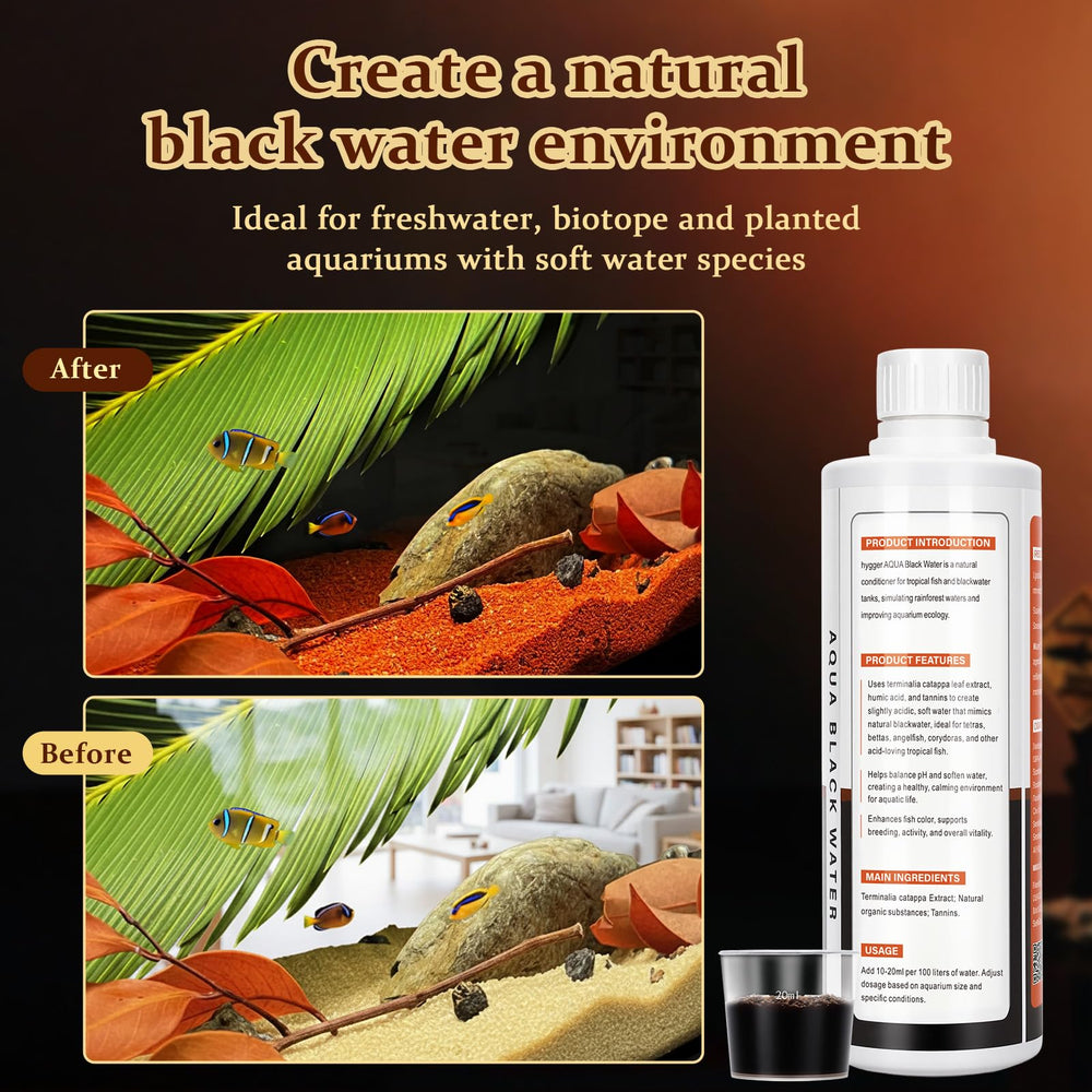 Hygger regula pH y suaviza el agua para especies tropicales