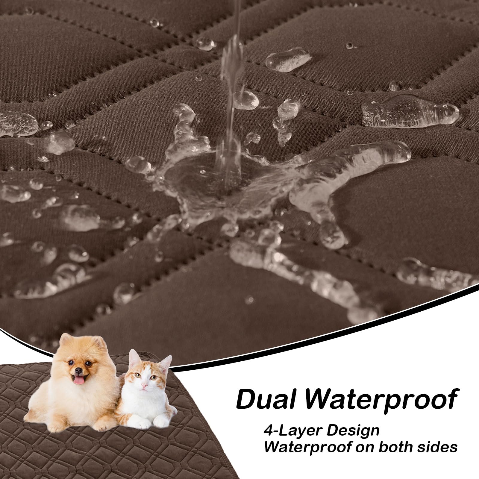 Cobertor hyha para sofá impermeable y de doble cara