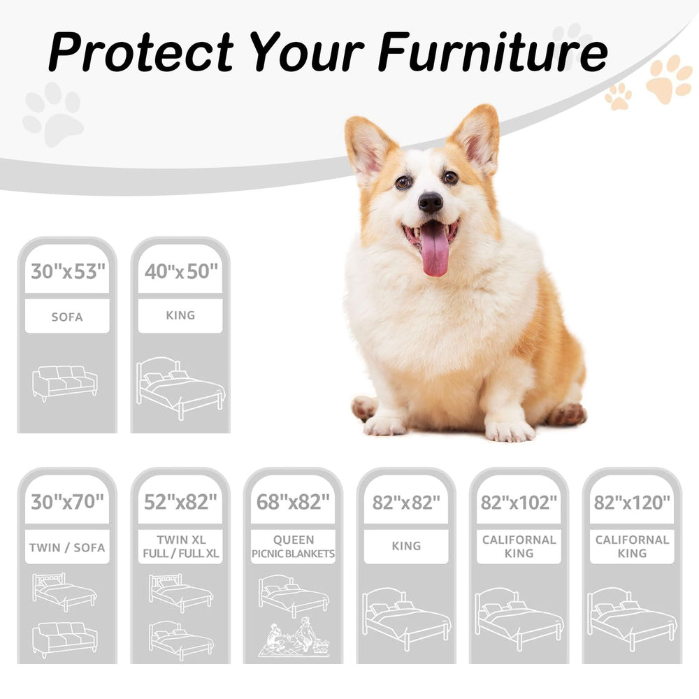 Manta hyha lavable para perros, fácil cuidado