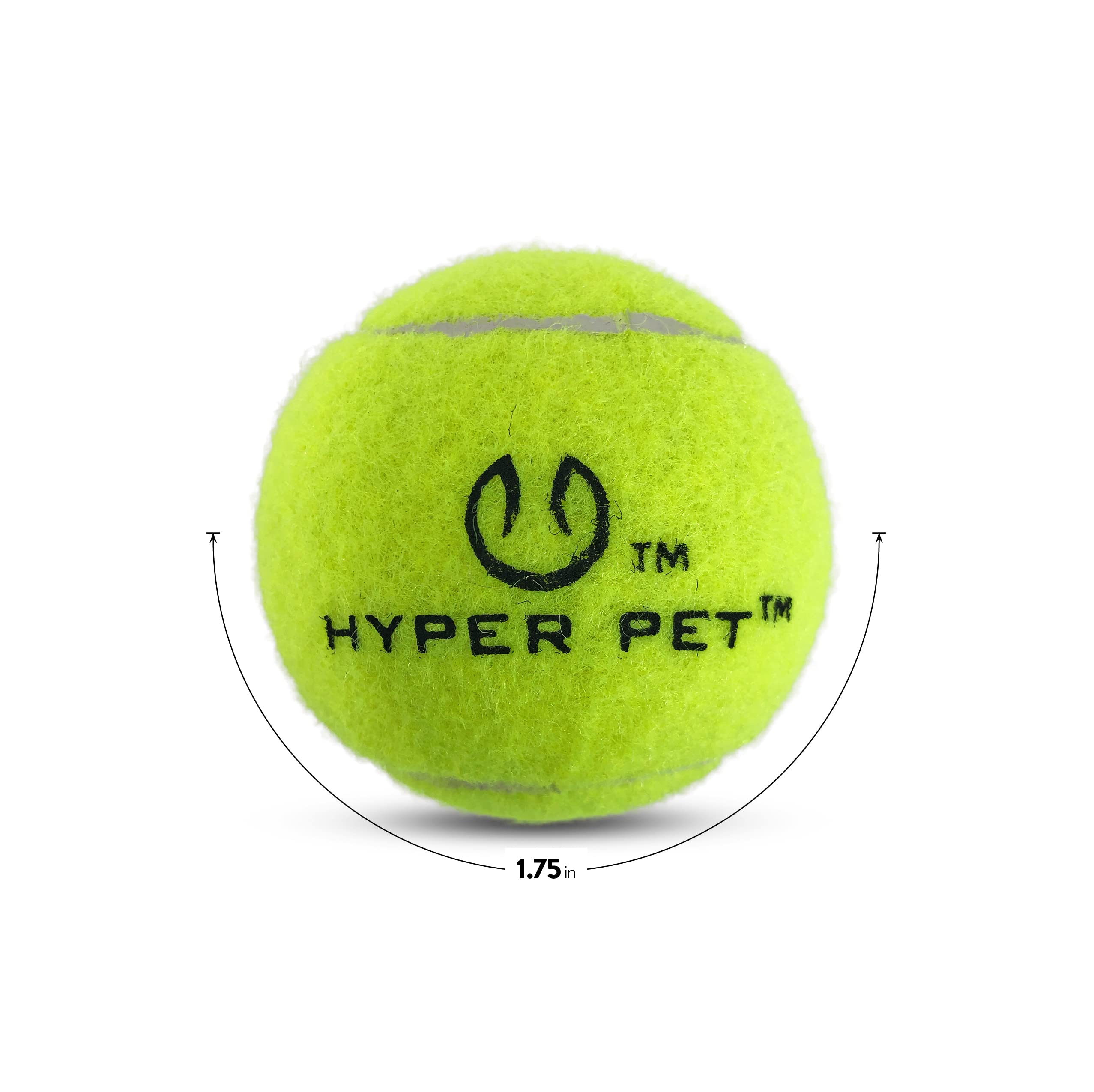 Hyper Pet bolas tenis para perros, color rosa para localización durante el juego.