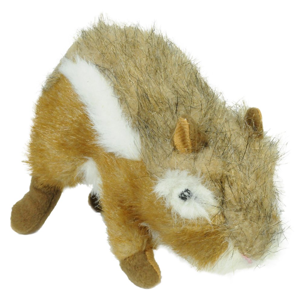 Detalle pintado a mano en peluche Chipmunk para mayor realismo