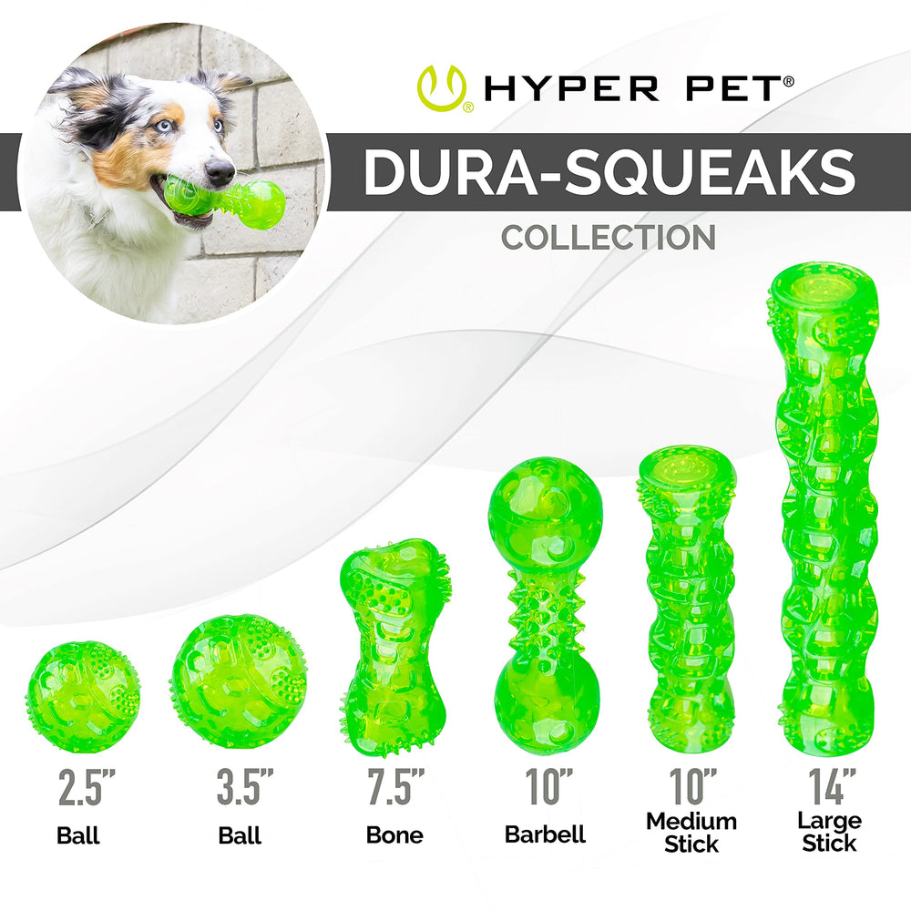 Hyper Pet DuraSqueak uso exterior en parques y patios