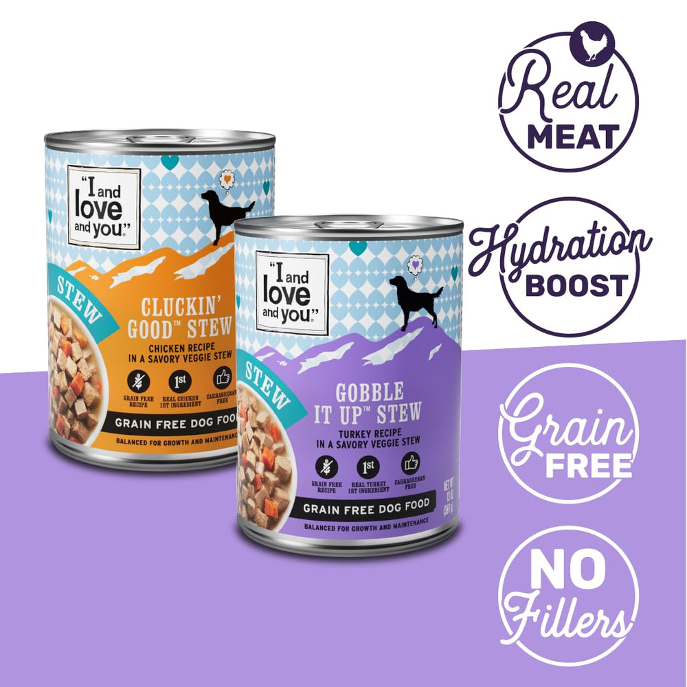 I AND LOVE AND YOU Flew The Coop: nutrición holística recomendada por el equipo veterinario.