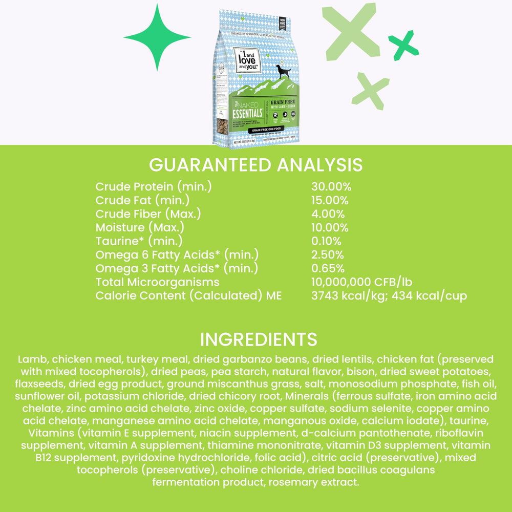 I and love and you Naked Essentials sin granos para dieta natural