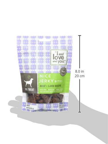 I and love and you Nice Jerky Bites: proteína para energía durante juego y entrenamiento