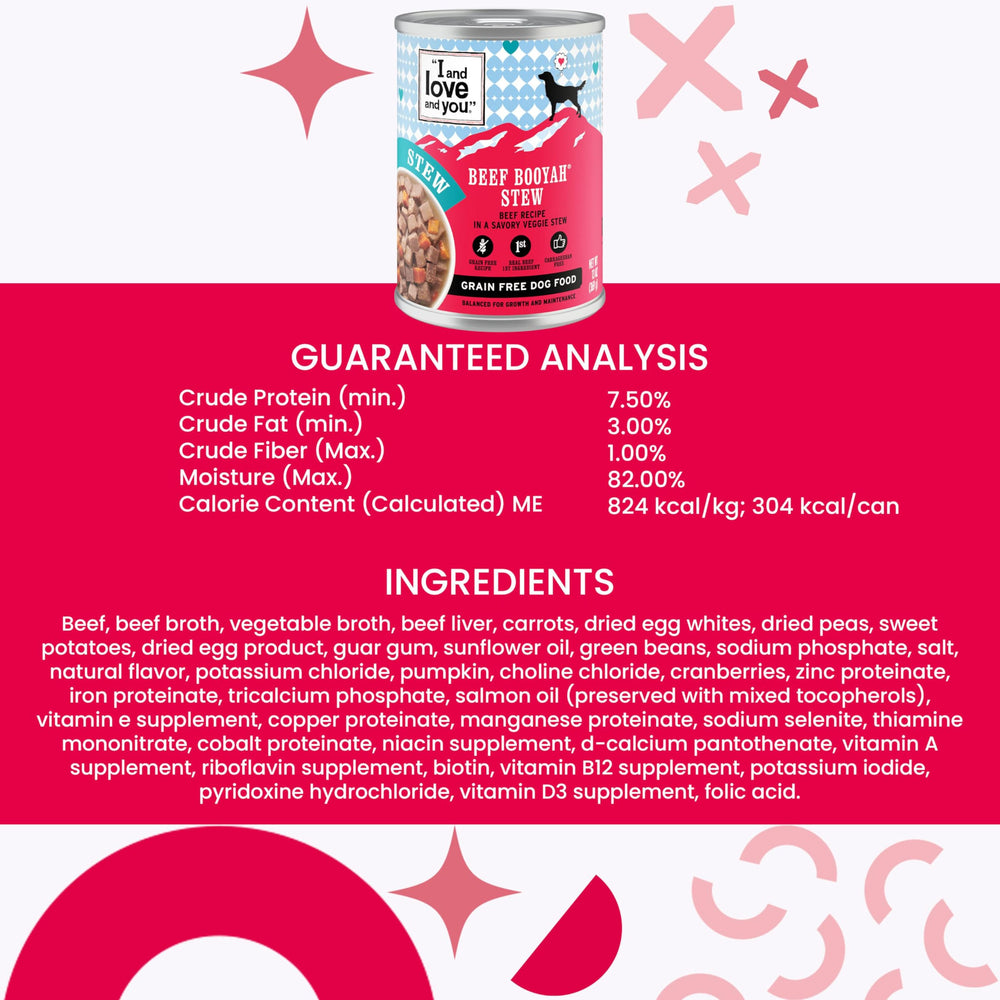 I AND LOVE AND YOU, plato rico en nutrientes para pelaje y piel saludables