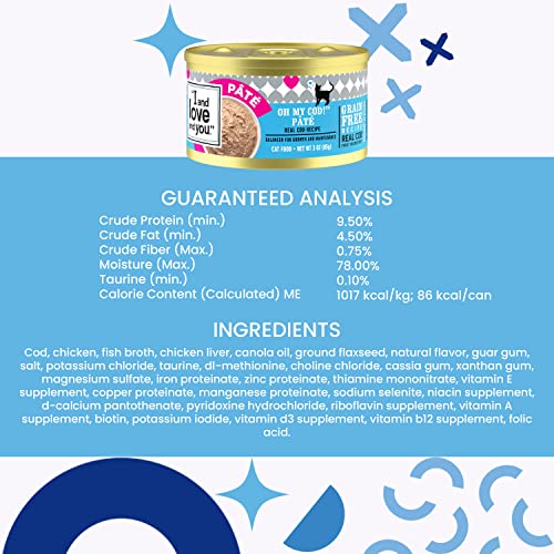 I and love and you Oh My Cod Pâté: variedad de sabores para rotar las comidas.