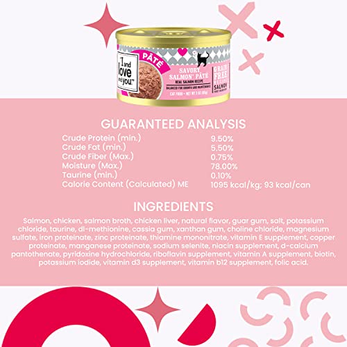I and love and you Paté de salmón, variedad de sabores, invita a rotar comidas.
