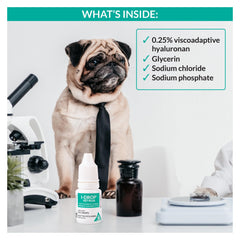 I-DROP VET PLUS fórmula con hialuronano para hidratación ocular prolongada