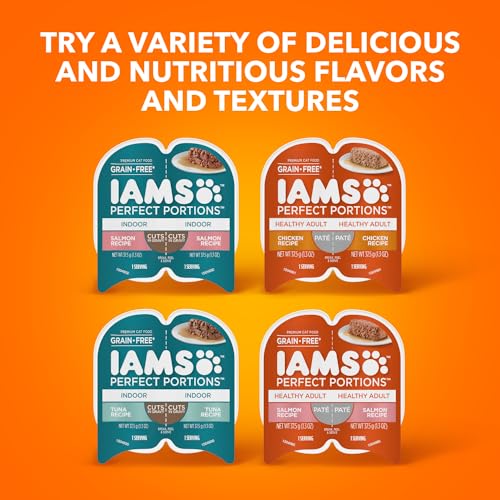 IAMS calidad premium sin colorantes artificiales ni granos.