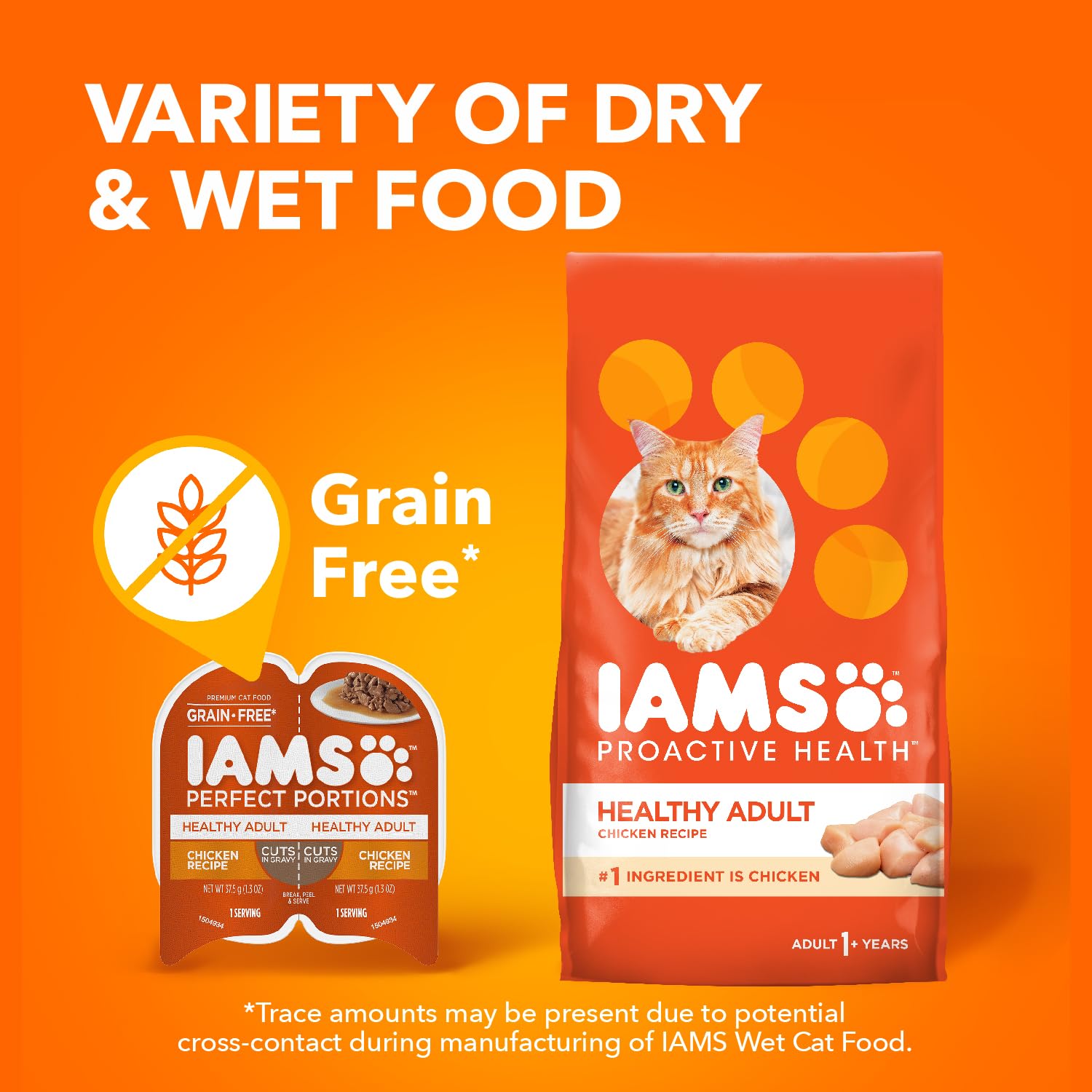 IAMS Perfect Portions, ideal para gatos indoor, ayuda a mantener la rutina diaria de alimentación.