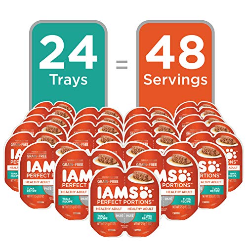 Paté de Atún de IAMS, dos porciones diarias para comidas frescas.