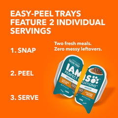 IAMS Perfect Portions: sin granos, opción liviana para gatos de interior.