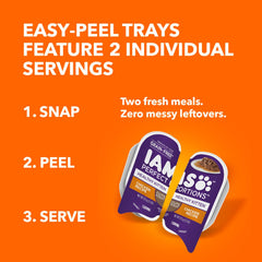 IAMS Perfect Portions con vitamina E, apoyo al sistema inmune diario.