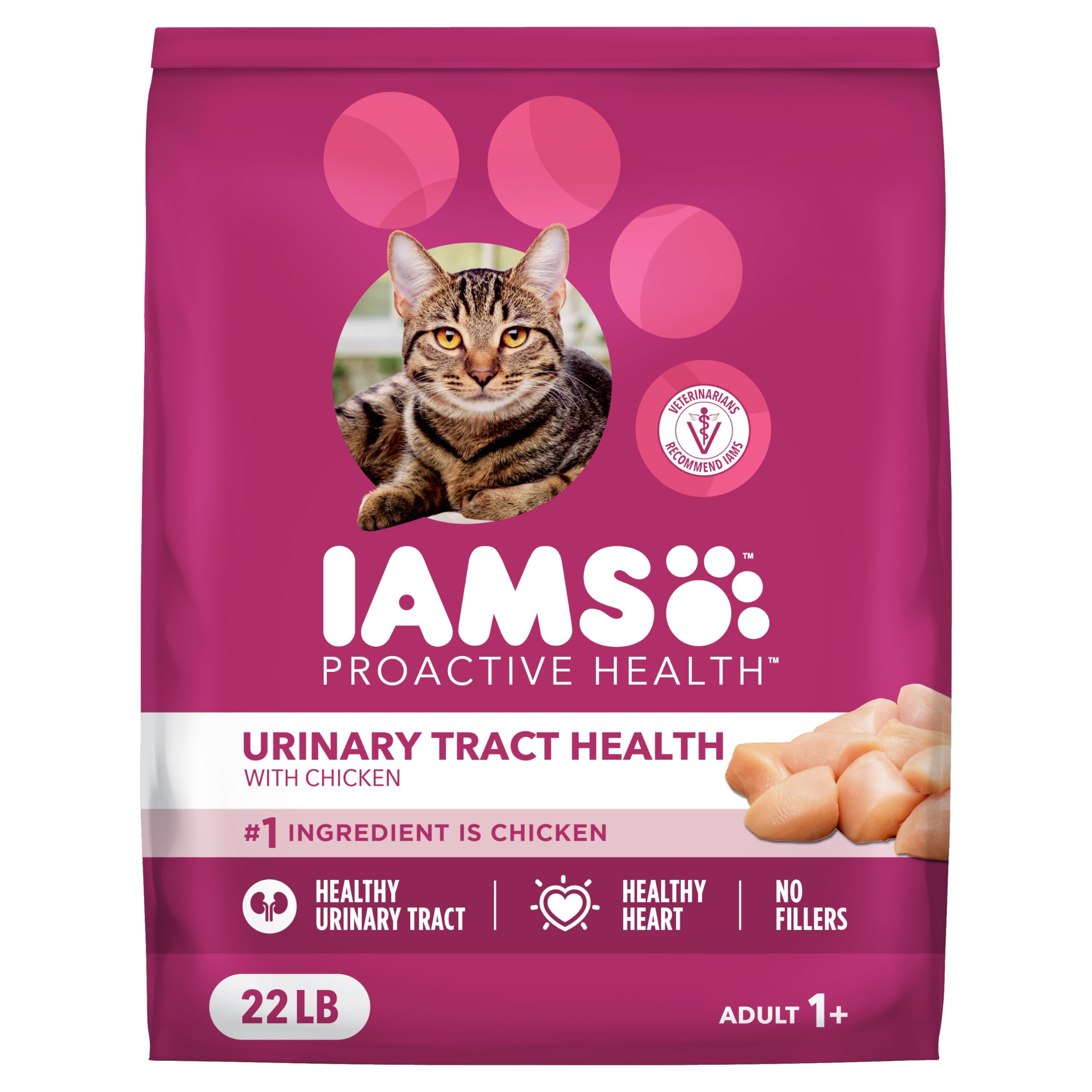 IAMS Proactive Health: alimento seco para gato con pollo real y bienestar general