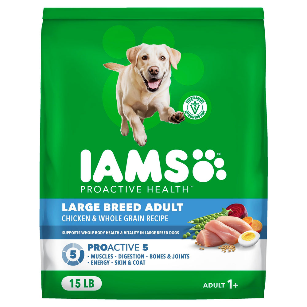 IAMS Proactive Health para razas grandes: croquetas crujientes que apoyan una nutricion equilibrada