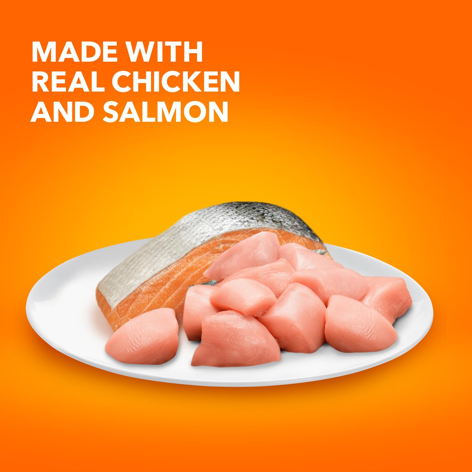 IAMS Proactive Health Hairball Care: croquetas con pollo y salmón reales para gatos.