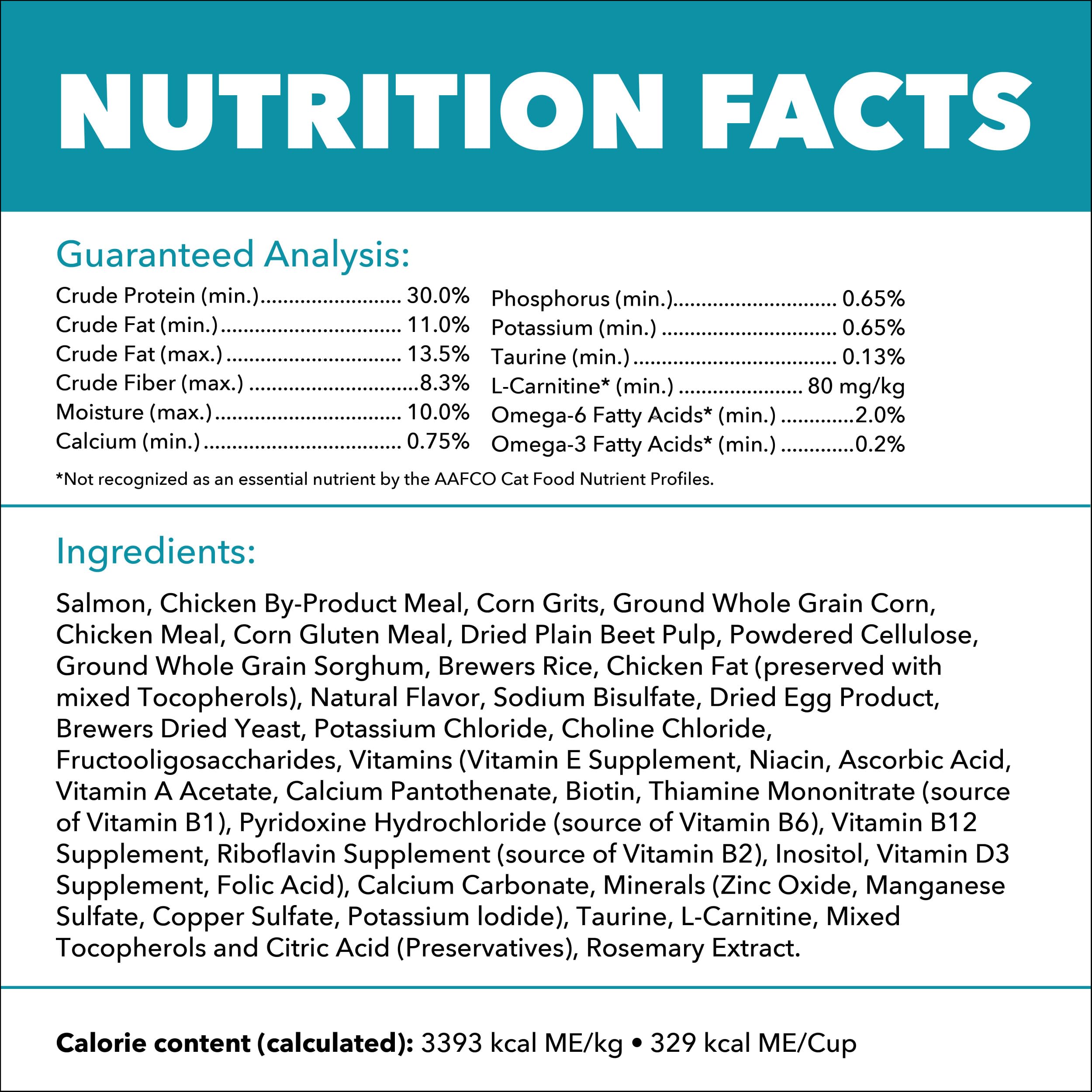 IAMS Proactive Health: ingredientes naturales sin rellenos artificiales.