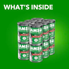 IAMS Proactive Health: lata cordero-en-salsa, trozos reales para paladar exigente.