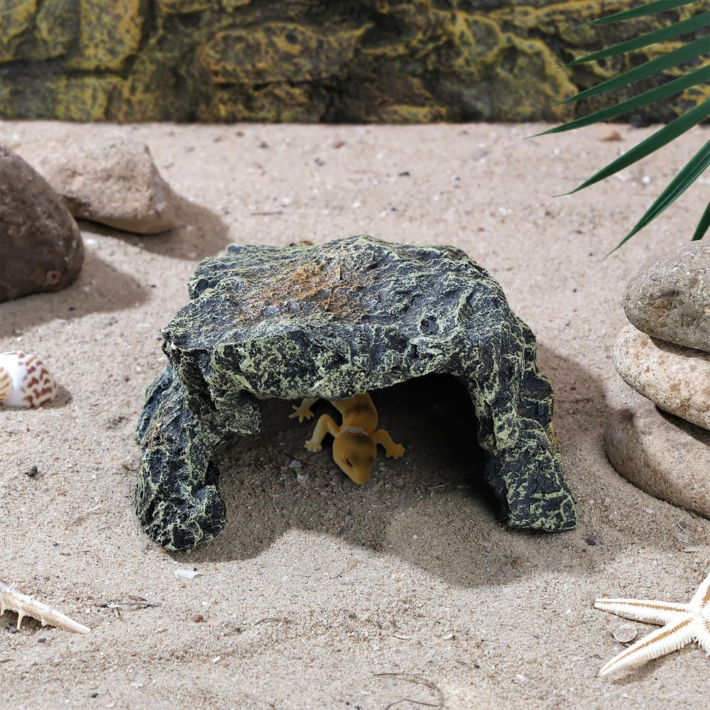 IBWell accesorio para acuario, refugio estable para terrario