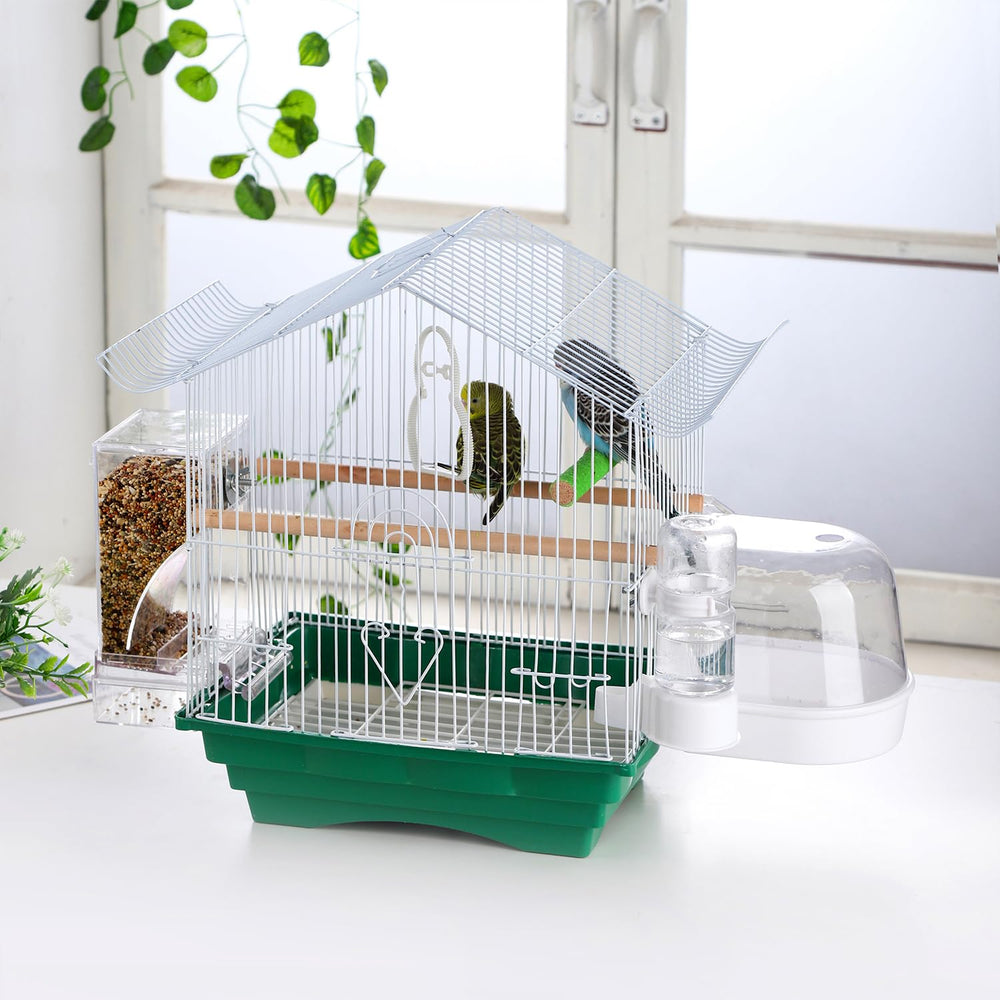 IBWell baño para periquitos y cacatúas, instalación rápida en la jaula.