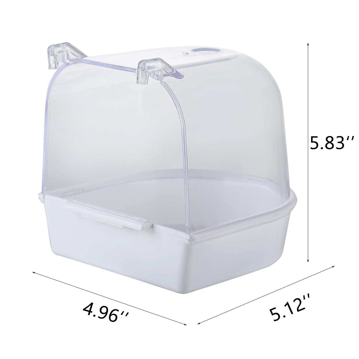 IBWell PVC duradero ofrece seguridad y uso diario para aves pequeñas.