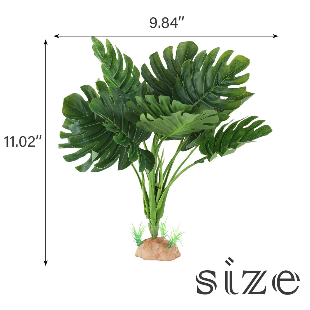 IBWell Reptile Plants hojas Monstera, aportan color y sombreado natural
