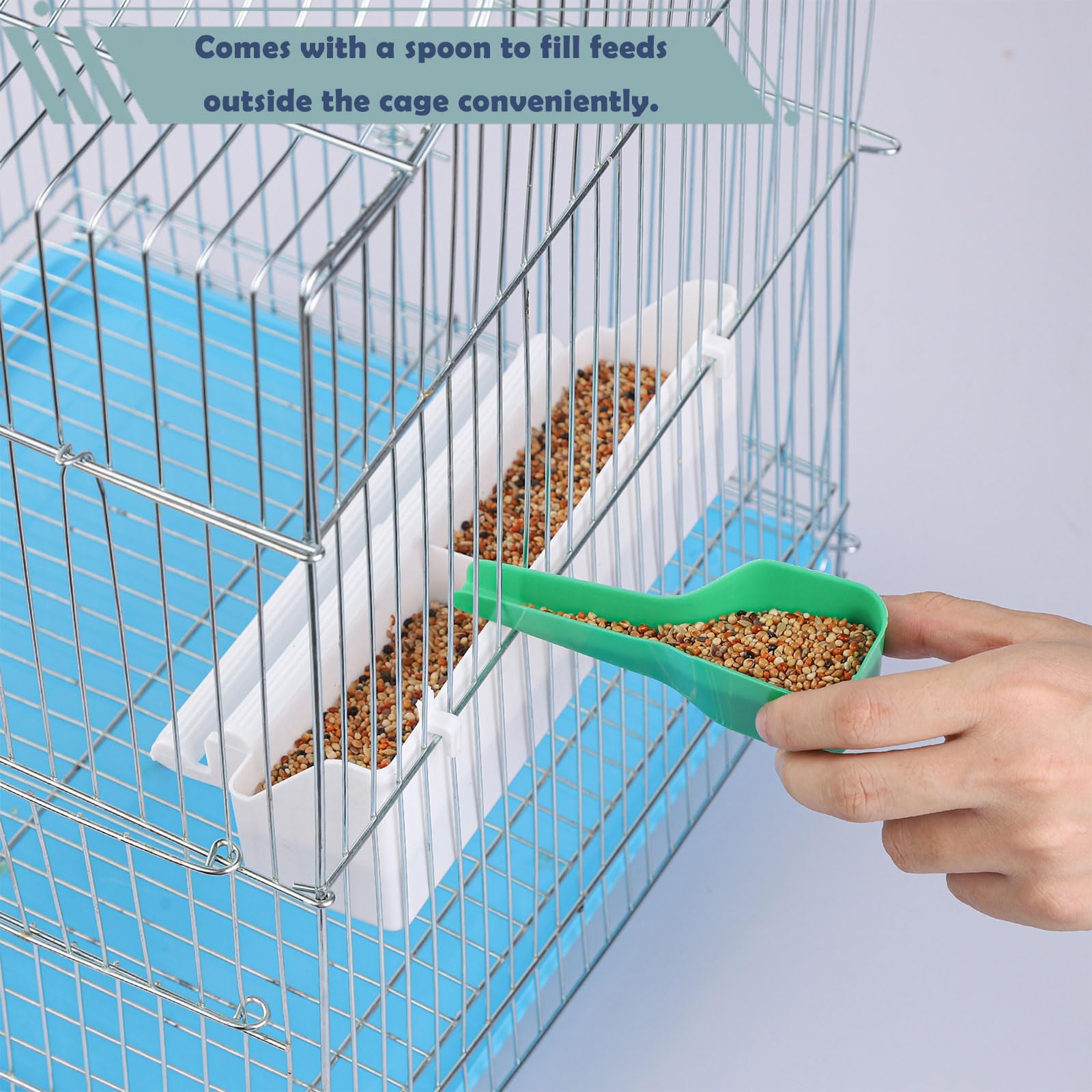 IBWell tamaño ideal para periquitos y loros pequeños.