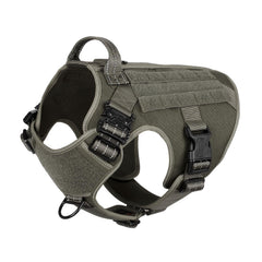 Arnés ICEFANG para perros grandes con hebillas metálicas resistentes para mayor seguridad.