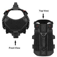 ICEFANG GN3 arnés con sistema MOLLE para equipamiento en caminatas.