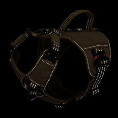 Arnés ICEFANG GN8 con clip frontal anti-tirones para controlar al perro.