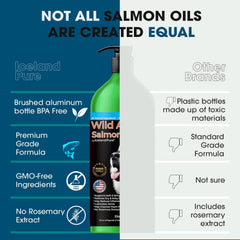 Iceland Pure Omega-3 Salmon para mascotas; ayuda al sistema inmunológico y movilidad articular.