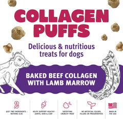 Icelandic+ Collagen Puffs ingredientes simples, res con colágeno y tuétano